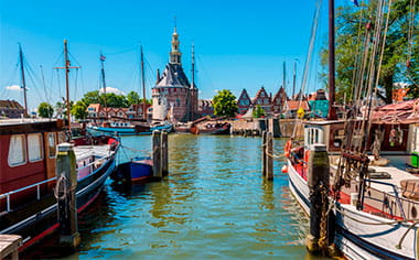 Old Harbour of Hoorn, Netherlands